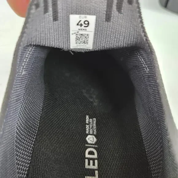 Vivobarefoot Primus Trail Knit FG trail running shoes US 14 Siz 49 Black Sneaker